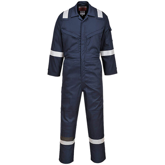 Portwest - FR22NARL - Tuta da lavoro multinorma Bizweld Iona - taglia L - blu navy - Portwest - 105208 -  Conf. da 1 Pz.