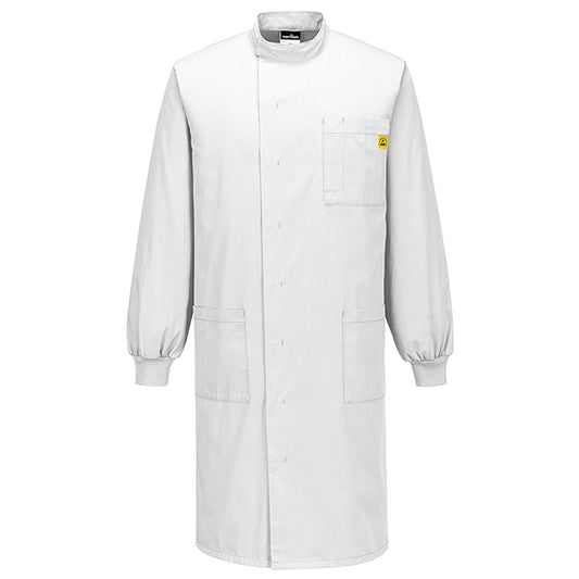 Portwest - AS15WHRXL - Camice da laboratorio Howie - antistatico - taglia XL - bianco - Portwest - 105213 -  Conf. da 1 Pz.