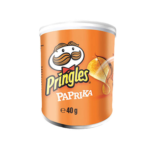 No Brand - PR5G - Tubo Pringles - gusto paprika - 40 gr - Pringles - 105256 -  Conf. da 12 Pz.