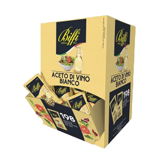 No Brand - BPABIM - Aceto di vino bianco - bustina monodose da 5 ml - Biffi - conf. 198 pezzi - 105257 -  Conf. da 1 Pz.