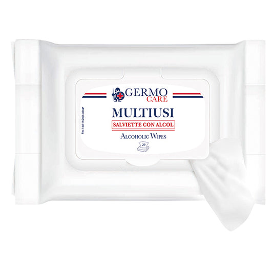 Germo - Q544 - Salvietta multiusi pocket maxi - Germo - busta 20 pezzi - 105269 -  Conf. da 1 Pz.