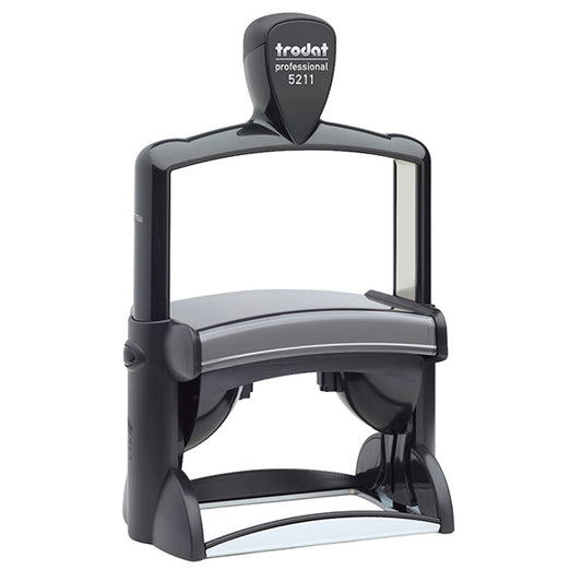 TRODAT - 34970 - Timbro personalizzabile 5211 - 85 x 55 mm - 15 righe - Trodat - 105373 -  Conf. da 1 Pz.