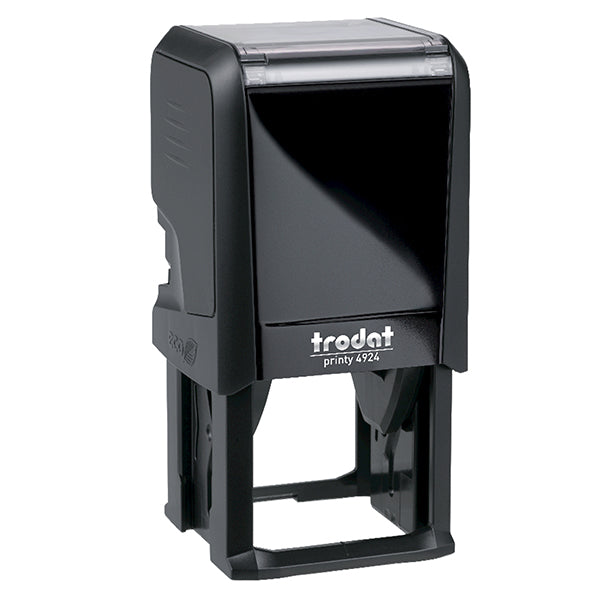 TRODAT - 176685 - Timbro quadrato 4924 - personalizzabile - 40 x 40 mm - 10 righe - autoinchiostrante - Trodat - 105419 -  Conf. da 1 Pz.