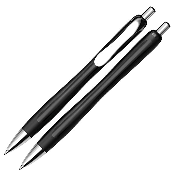 SCHNEIDER - P132581 - Penna a sfera a scatto Slider Rave  - punta XB  - fusto nero - nero - Schneider - 105457 -  Conf. da 1 Pz.