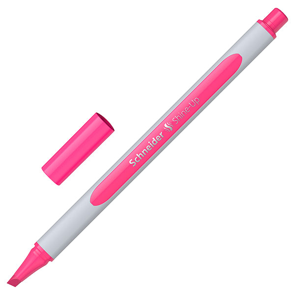 SCHNEIDER - P112009 - Evidenziatore Shine-Up - punta a scalpello  - rosa - Schneider - 105461 -  Conf. da 10 Pz.