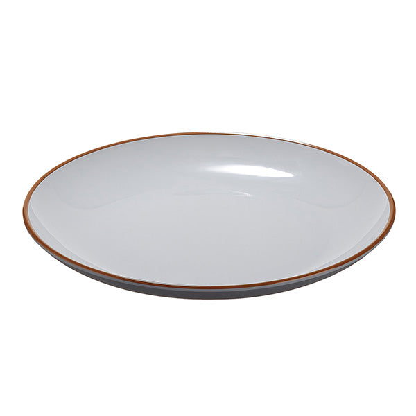 Leone - N0006 - Piatto piano - rPET - grigio - Ø22 x 2,6cm - Leone - 105499 -  Conf. da 1 Pz.