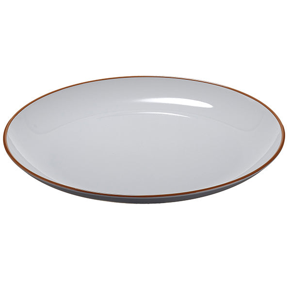 Leone - N0007 - Piatto piano - rPET - grigio - Ø27,5 x 2,8cm - Leone - 105500 -  Conf. da 1 Pz.