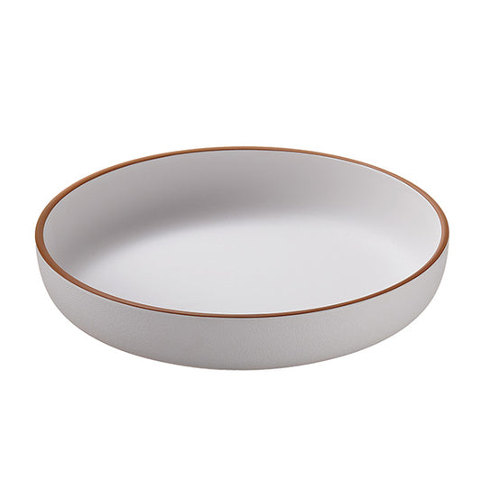 Leone - N0001 - Piatto fondo - rPET - bianco - Ø21 x 3,8cm - Leone - 105501 -  Conf. da 1 Pz.