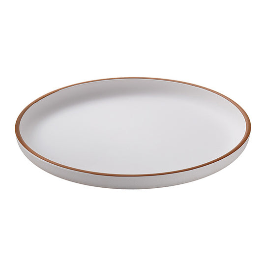 Leone - N0002 - Piatto piano - rPET - bianco - Ø22 x 2,6cm - Leone - 105502 -  Conf. da 1 Pz.