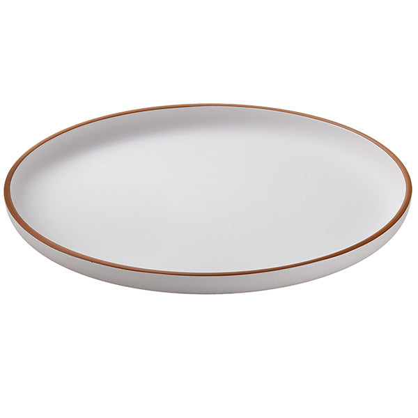 Leone - N0003 - Piatto piano - rPET - bianco - Ø27,5 x 2,8cm - Leone - 105503 -  Conf. da 1 Pz.