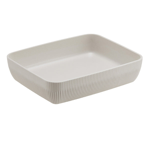 Leone - T8809.Y - Vaschetta buffet Norway - avorio - 32,5 x 26,5 x 7,5cm - melamina - Leone - 105506 -  Conf. da 1 Pz.