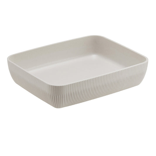 Leone - T8809.Y - Vaschetta buffet Norway - avorio - 32,5 x 26,5 x 7,5cm - melamina - Leone - 105506 -  Conf. da 1 Pz.
