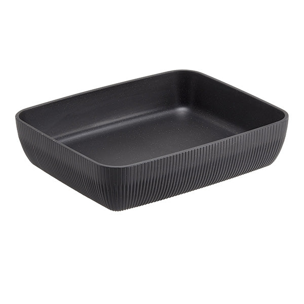 Leone - T8809.Z - Vaschetta buffet Norway - antracite - 32,5 x 26,5 x 7,5cm - melamina - Leone - 105512 -  Conf. da 1 Pz.