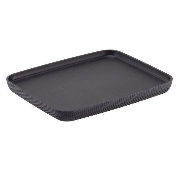 Leone - T8808.Z - Vassoio buffet Norway - antracite - 32,5 x 26,5 x 3cm - melamina - Leone - 105514 -  Conf. da 1 Pz.