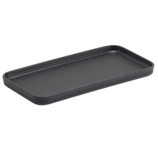 Leone - T8804.Z - Vassoio buffet Norway - antracite - 27,5 x 13,2 x 1,7cm - melamina - Leone - 105515 -  Conf. da 1 Pz.
