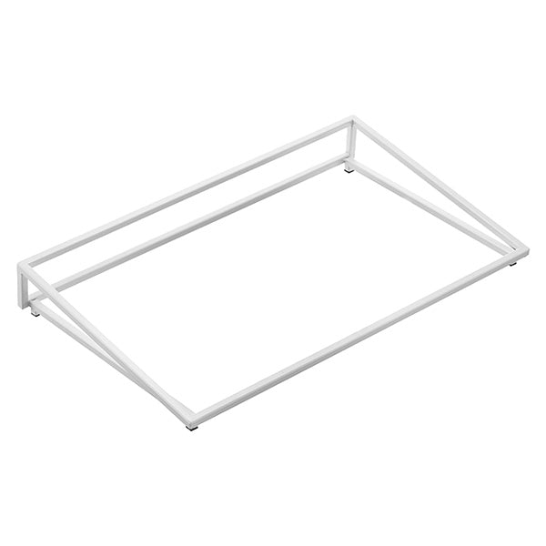 Leone - T0589.Y - Supporto per vassoio - inclinato - bianco - 53 x 26,5 x 7cm - metallo - Leone - 105519 -  Conf. da 1 Pz.