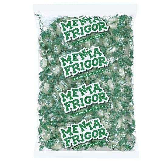 No Brand - 4254800 - Caramelle Frigor - gusto menta - busta 1 kg - 105523 -  Conf. da 1 Pz.
