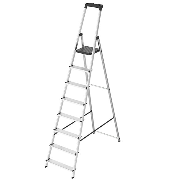 Verdelook - 908-8 - Scala in alluminio - 8 gradini - Verdelook - 105532 -  Conf. da 1 Pz.