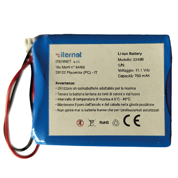 HOLENBURG - 3381B - Batteria ricaricabile per conta-verifica banconote HT1100 - Iternet - 105540 -  Conf. da 1 Pz.