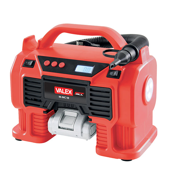 Valex - 1551571 - Mini compressore M-MC 18 - 18V - max 11 bar - Valex - 105558 -  Conf. da 1 Pz.