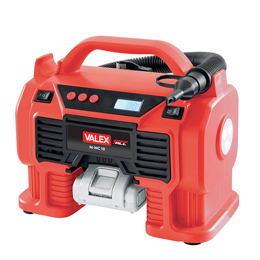 Valex - 1551571 - Mini compressore M-MC 18 - 18V - max 11 bar - Valex - 105558 -  Conf. da 1 Pz.