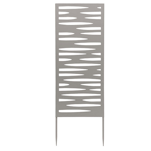 Verdemax - 8580 - Pannello decorativo - metallo - 30 x 90 cm - grigio - Verdemax - 105576 -  Conf. da 1 Pz.