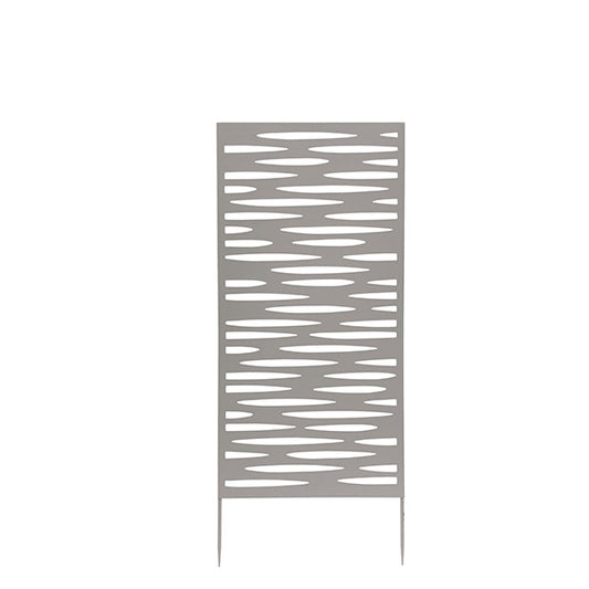 Verdemax - 8581 - Pannello decorativo - metallo - 50 x 100 cm - grigio - Verdemax - 105577 -  Conf. da 1 Pz.
