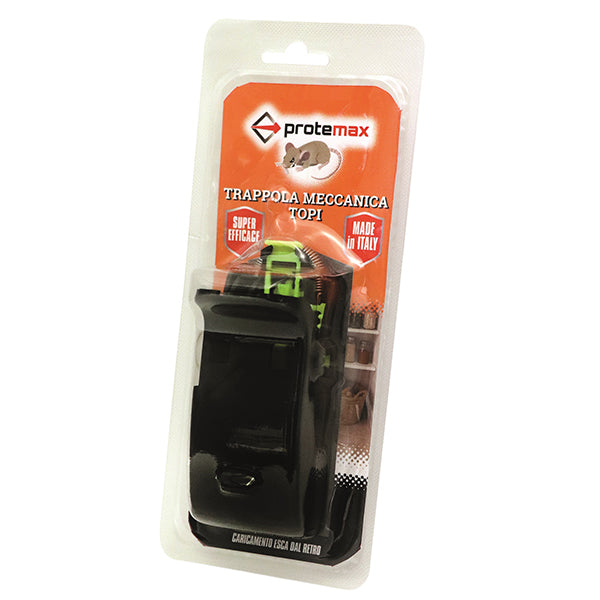 Protemax - PROTE071 - Trappola professionale per topi - 12 x 5 cm - Protemax - 105587 -  Conf. da 1 Pz.
