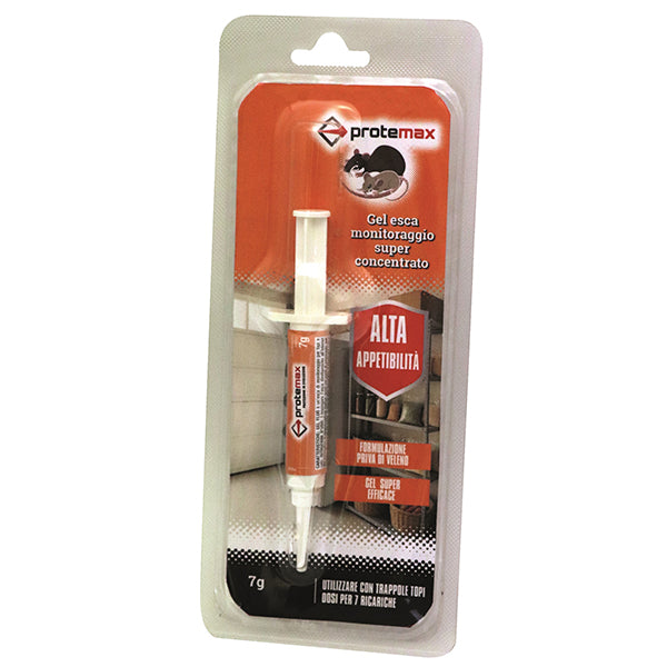 Protemax - PROTE075 - Esca gel per topi - 7 gr - Protemax - 105589 -  Conf. da 1 Pz.