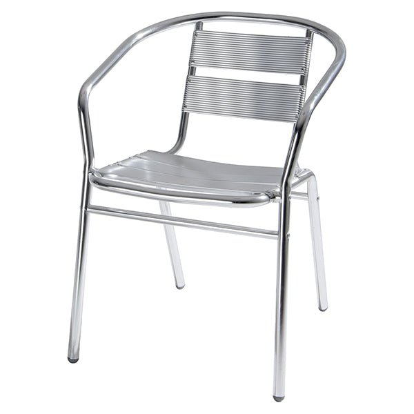 Verdelook - 780-47 - Sedia attesa - alluminio - 54 x 59 x 74 cm - Verdelook - 105608 -  Conf. da 1 Pz.