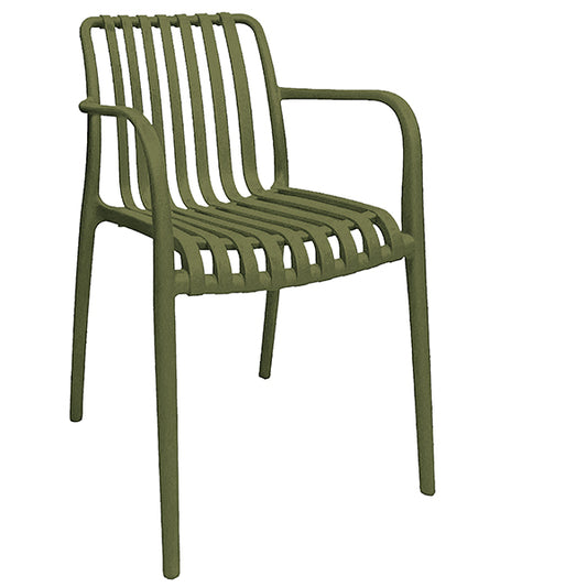 Verdelook - 750-70 - Sedia Nives - 56 x 42 x 81 cm - PP - verde - Verdelook - 105613 -  Conf. da 1 Pz.