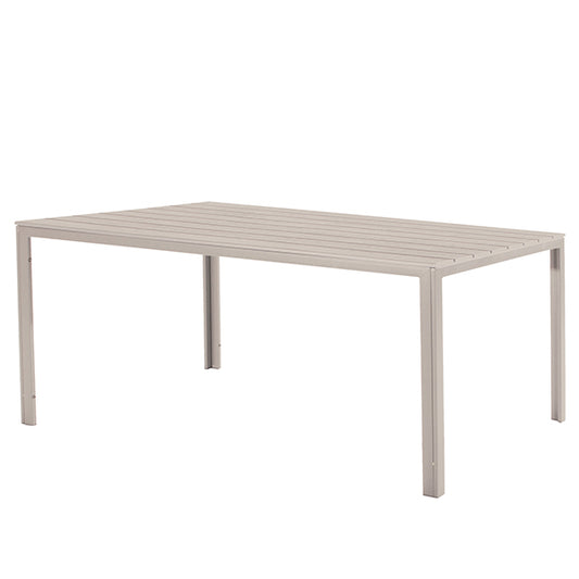 Verdelook - 2360-42 - Tavolo Tenerife - rettangolare - 156 x 75 x 74 cm - beige - Verdelook - 105617 -  Conf. da 1 Pz.