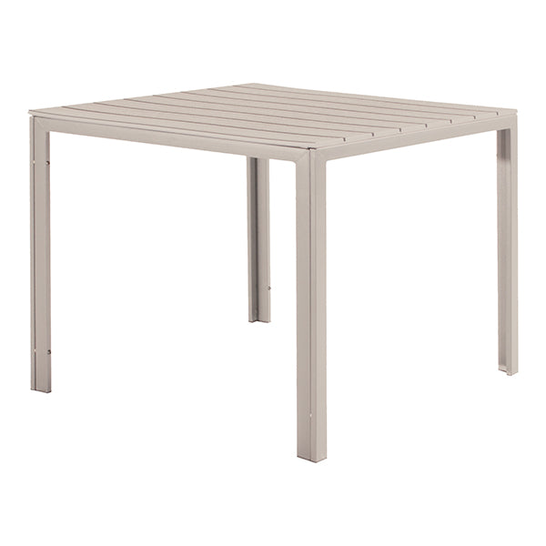 Verdelook - 2360-43 - Tavolo Tenerife - quadrato - 78 x 78 x 74 cm - beige - Verdelook - 105619 -  Conf. da 1 Pz.