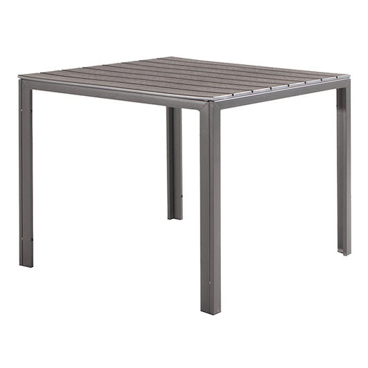 Verdelook - 2360-35 - Tavolo Tenerife - quadrato - 78 x 78 x 74 cm - grigio - Verdelook - 105620 -  Conf. da 1 Pz.