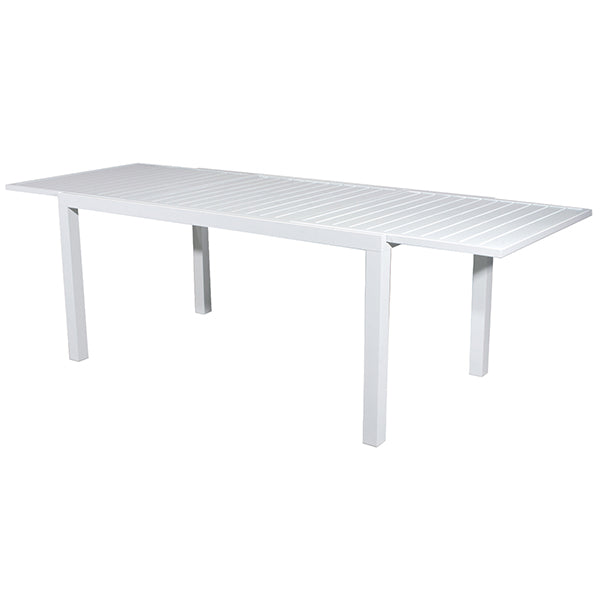 Verdelook - 760-57 - Tavolo Sardegna - rettangolare - 160 x 100 x 74 cm - bianco - Verdelook - 105624 -  Conf. da 1 Pz.