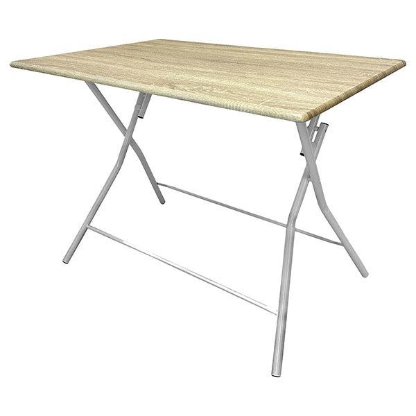 Verdelook - 750-91 - Tavolo Thiny big - 100 x 70 x 75 cm - effetto legno - Verdelook - 105631 -  Conf. da 1 Pz.