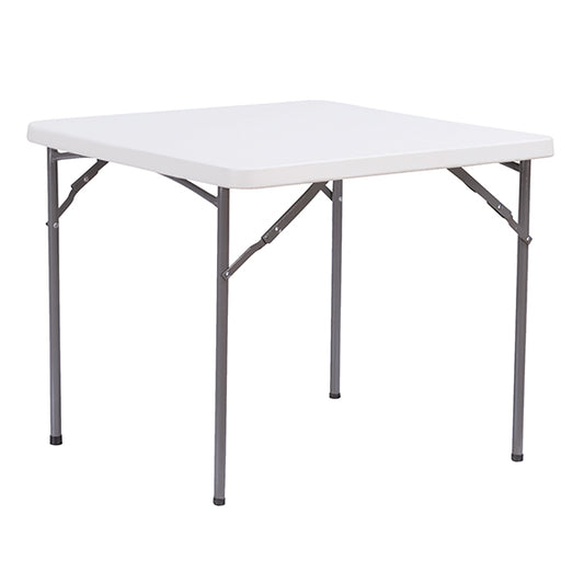 Verdelook - 2360-25 - Tavolo quadrato - HDPE - 86 x 86 x 74 cm - bianco - Verdelook - 105632 -  Conf. da 1 Pz.