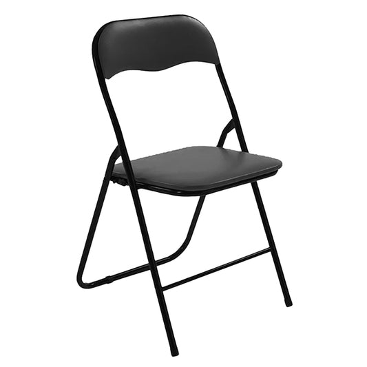 Verdelook - 779-34 - Sedia Slimmy - pieghevole - 43 x 44 x 79 cm - nero - Verdelook - 105636 -  Conf. da 6 Pz.