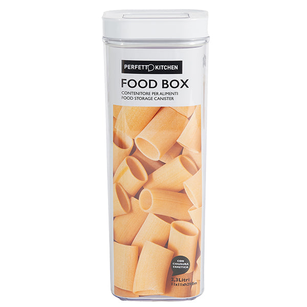 PERFETTO - 29192 - Contenitore alimentare Foodbox - 110 x 110 x 290 mm - 2,3 litri - ABS - Perfetto - 105645 -  Conf. da 1 Pz.