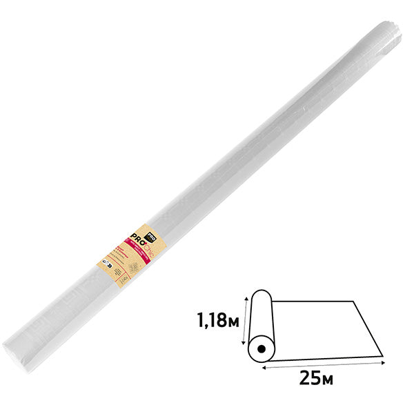 PRO nappe - R482501I - Tovaglia damascata - in rotolo - 1,18 x 25 m - carta - bianco - Pro Nappe - 105693 -  Conf. da 1 Pz.