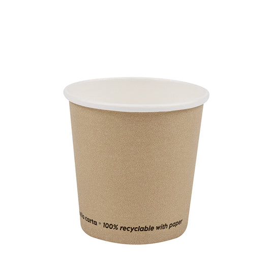 Signor Bio - PGC022BIO50C - Bicchiere caffè - carta - 75 ml - avana - Signor Bio - conf. 50 pezzi - 105718 -  Conf. da 1 Pz.