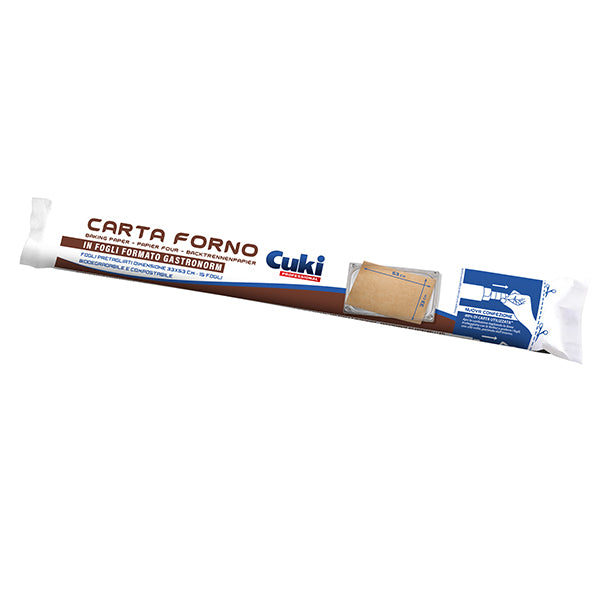 Cuki Professional - 46335315 - Carta forno - in fogli - 33 x 53 cm - 15 fogli - Cuki Professional - 105734 -  Conf. da 1 Pz.