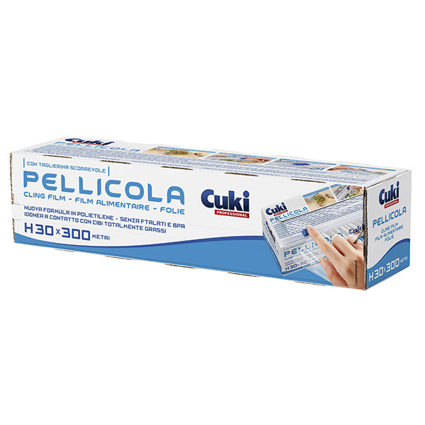 Cuki Professional - 3530210 - Roll pellicola - PE - 30 cm x 30 m - Cuki Professional - 105735 -  Conf. da 1 Pz.