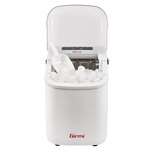 GIRMI - GH7400 - Fabbricatore ghiaccio - cubetti grandi e piccoli - 23 x 30 x 27 cm - 112 W - Girmi - 105740 -  Conf. da 1 Pz.