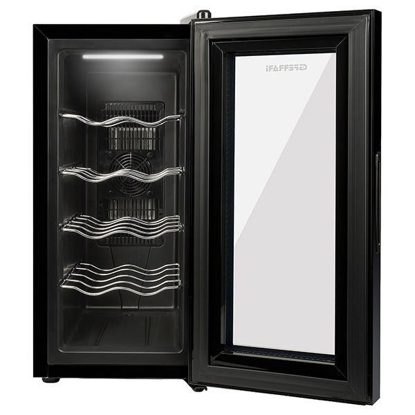 No Brand - G9004700 - Cantinetta Riservetta 10 - per 10 bottiglie - 26 x 56,7 x 51,5 cm - nero - G3 Ferrari - 105743 -  Conf. da 1 Pz.