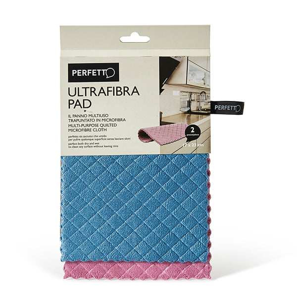 PERFETTO - 0319F - Panno Ultrafibra Touch - 35 x 35 cm - colori assortiti - Perfetto - 105769 -  Conf. da 1 Pz.