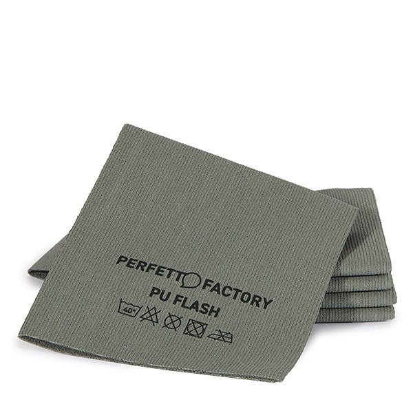 PerfettoFactory - 26594 - Panni PU Flash - 34 x 36 cm - grigio - Perfetto Factory - conf. 5 pezzi - 105783 -  Conf. da 1 Pz.