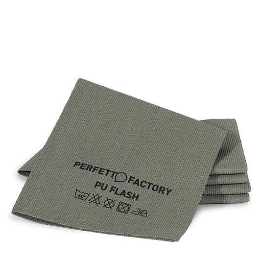 PerfettoFactory - 26594 - Panni PU Flash - 34 x 36 cm - grigio - Perfetto Factory - conf. 5 pezzi - 105783 -  Conf. da 1 Pz.