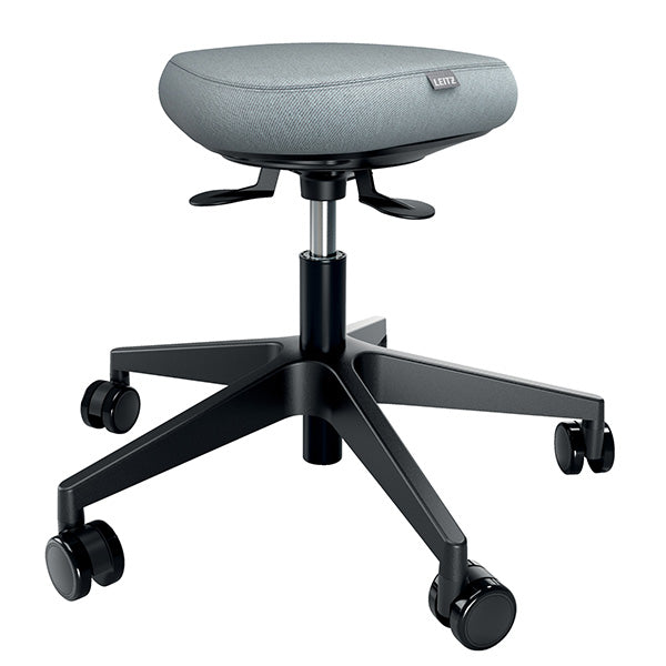 LEITZ - 65770095 - Sgabello Active - con ruote - grigio - Leitz - 105787 -  Conf. da 1 Pz.