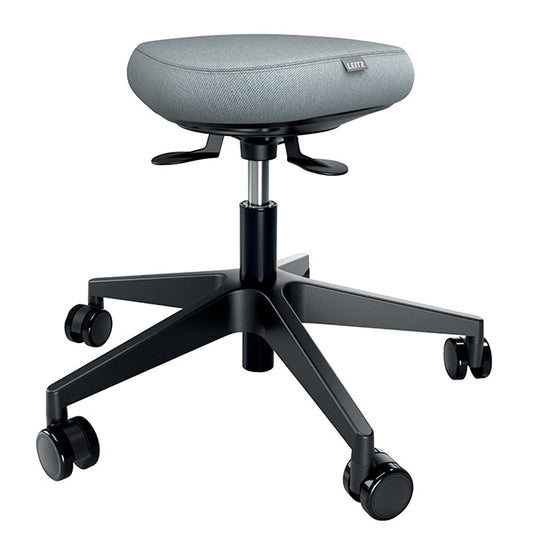 LEITZ - 65770095 - Sgabello Active - con ruote - grigio - Leitz - 105787 -  Conf. da 1 Pz.